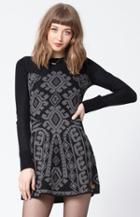 Element Maren Long Sleeve Sweater Dress