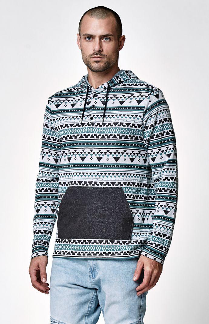 On The Byas Lucca Henley Hooded Shirt