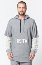 Been Trill Scallop Usitv Layered Hoodie