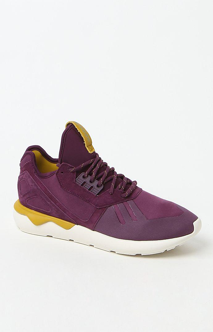 Adidas Tubular Runner Burgundy Shoes