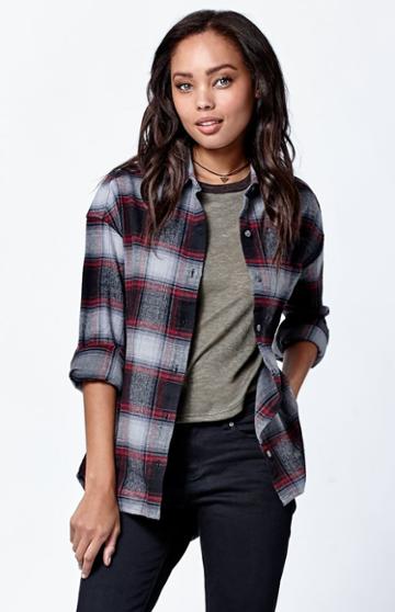 Obey Garnet Peak Flannel Button-down Shirt