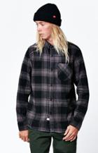 The Hundreds Madison Long Sleeve Flannel Button Up Shirt