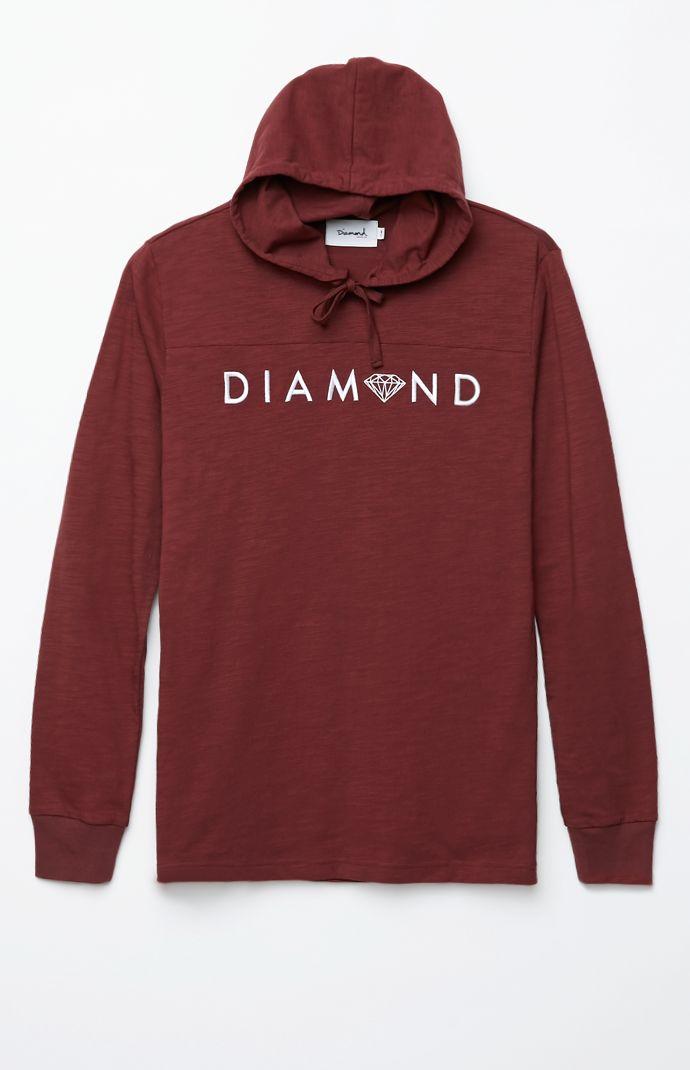 Diamond Supply Co X Garnet Slub Long Sleeve T-shirt