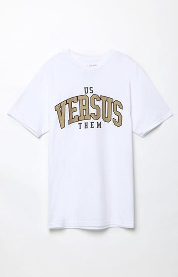 Us Vs.them Arched T-shirt