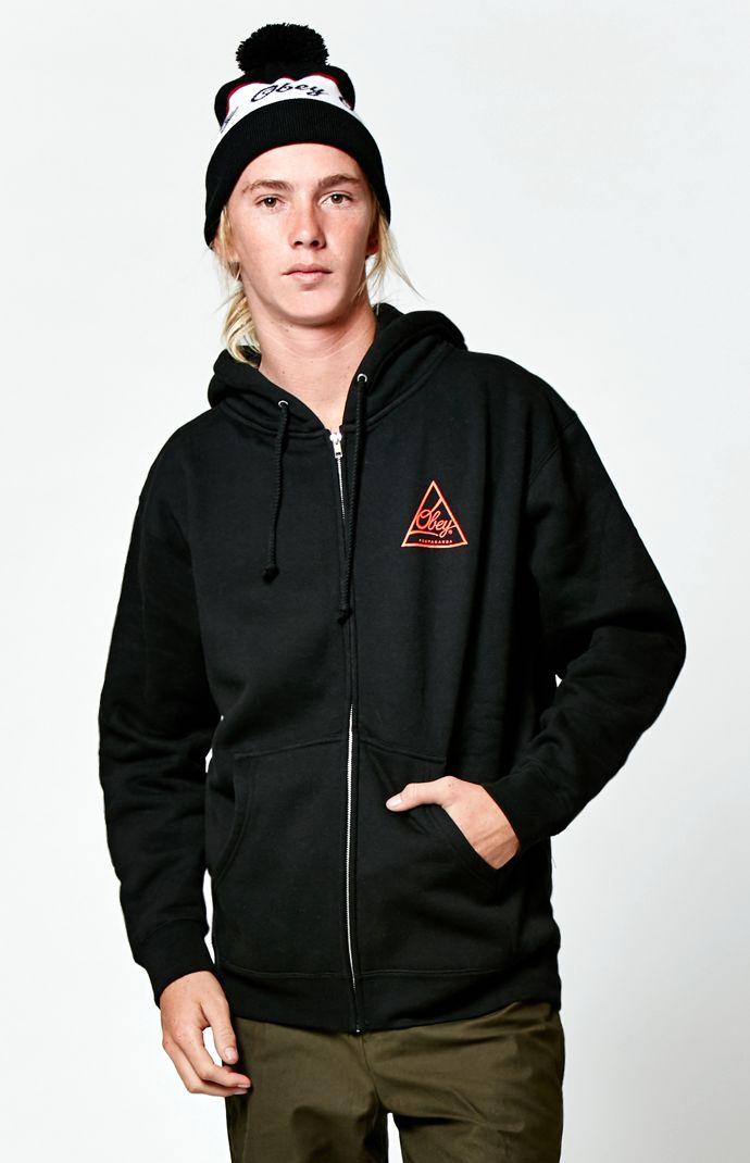 Obey Next Round 2 Zip Hoodie