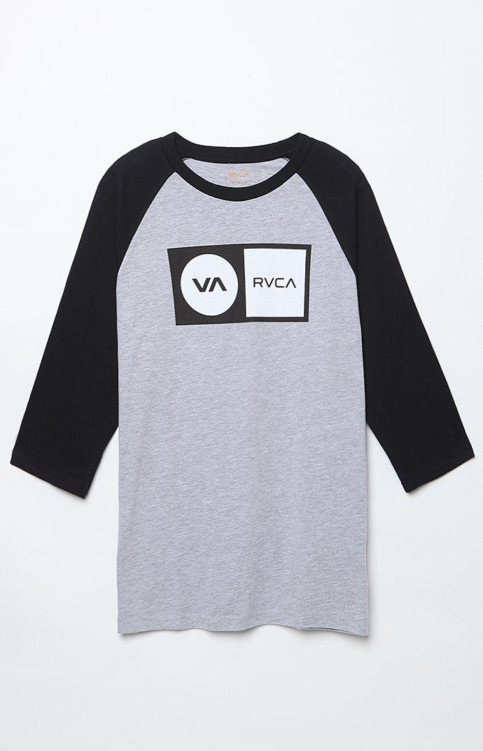 Rvca Correction Baseball T-shirt