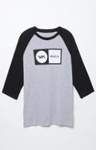 Rvca Correction Baseball T-shirt