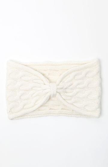 Lemon Legwear Cashmere Cable Ski Headband