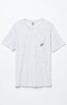 Huf Script Nepp Pocket Oatmeal T-shirt