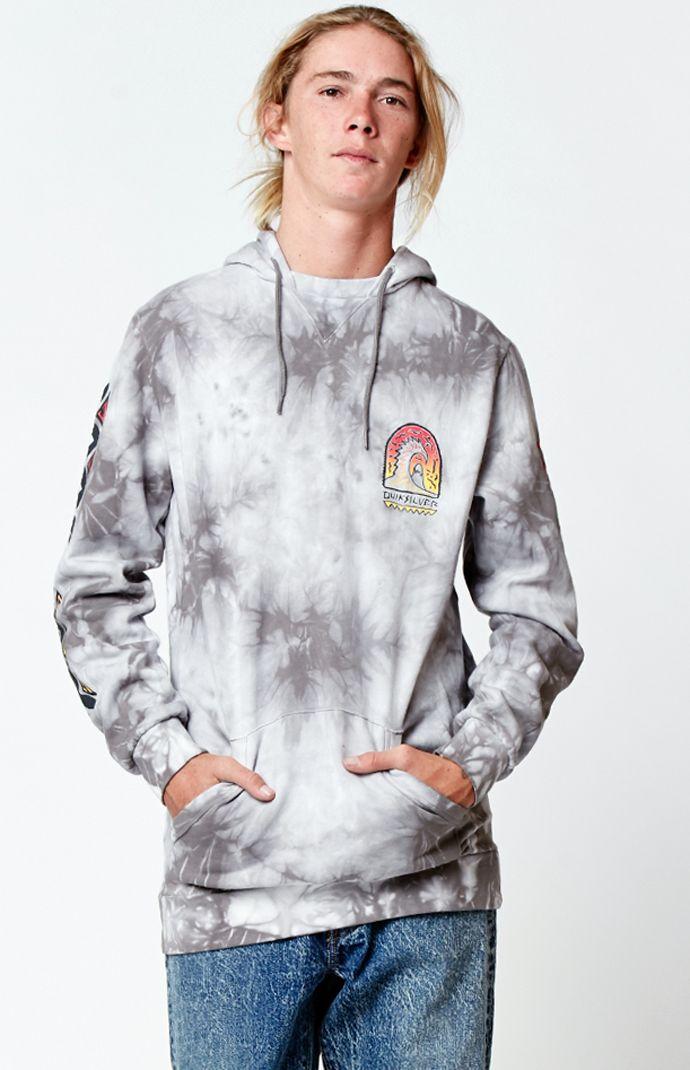 Quiksilver Shrine Tie-dye Pullover Hoodie