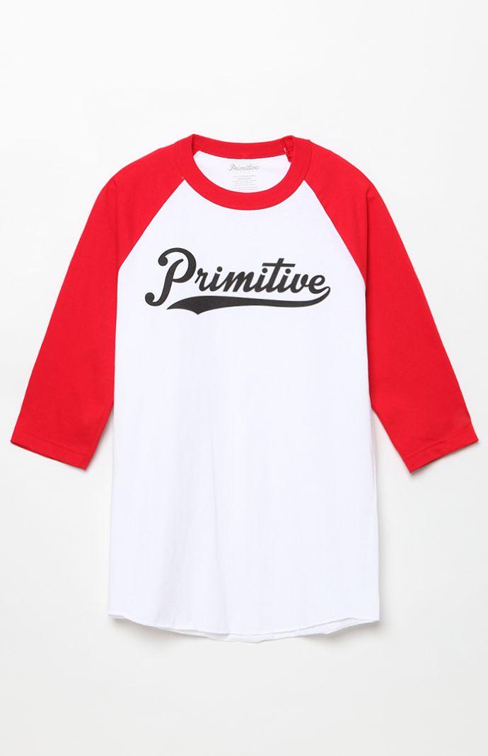 Primitive Homecoming Script Raglan T-shirt