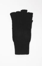 Brixton Cutter Fingerless Black Gloves