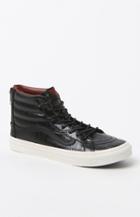 Vans Sk8-hi Slim Zip Black High-top Sneakers