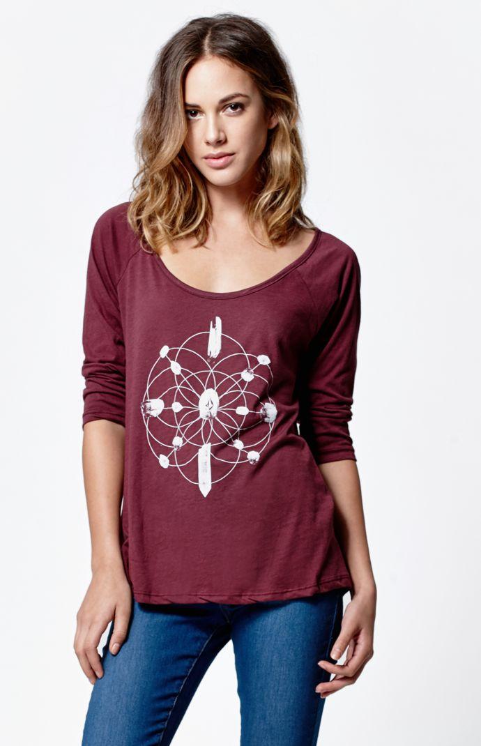 Volcom Quartz All Day Raglan T-shirt