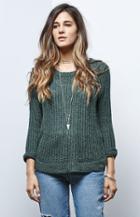 La Hearts Basic Pullover Sweater