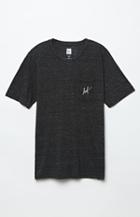 Huf Script Nepp Pocket Black T-shirt
