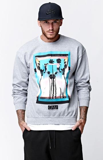 California Love High Crew Neck Sweatshirt