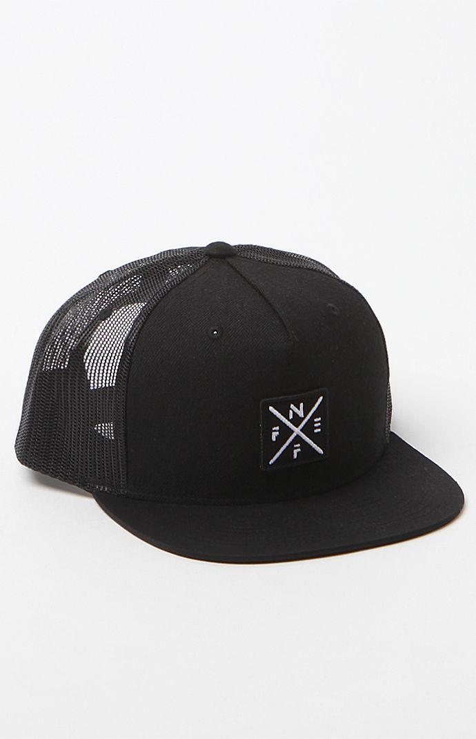 Neff Logo Mesh Snapback Trucker Hat