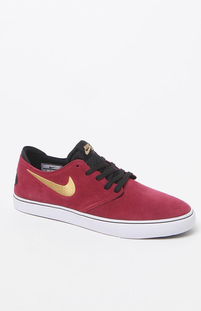 Nike Sb Zoom Oneshot Red Shoes