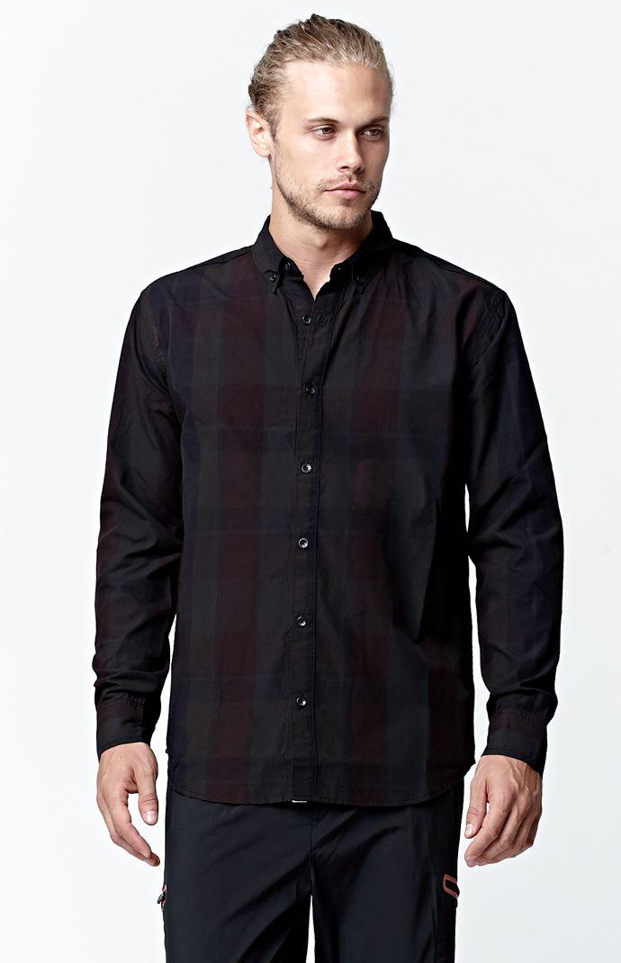 Ourcaste Kevin Long Sleeve Plaid Button Up Shirt