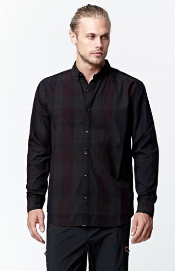 Ourcaste Kevin Long Sleeve Plaid Button Up Shirt
