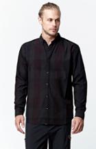 Ourcaste Kevin Long Sleeve Plaid Button Up Shirt