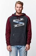 Superbrand Wrap Pullover Hoodie