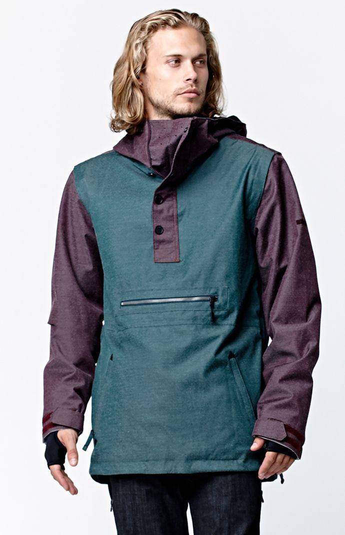 Volcom Brighton Pullover Anorak Snow Jacket