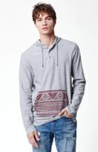 On The Byas Lucius Pullover Hooded Henley Shirt