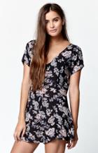 Billabong Festival Frenzy Floral Print Romper