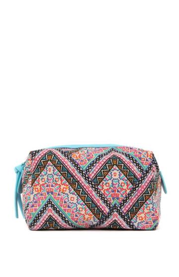 With Love From Ca Patterned Make Up Bag