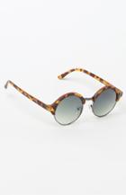 Icon Eyewear Mixed Media Tortoise Sunglasses
