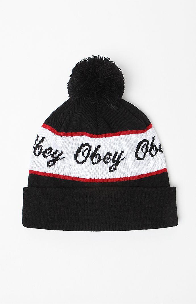 Obey Ashland Pom Beanie