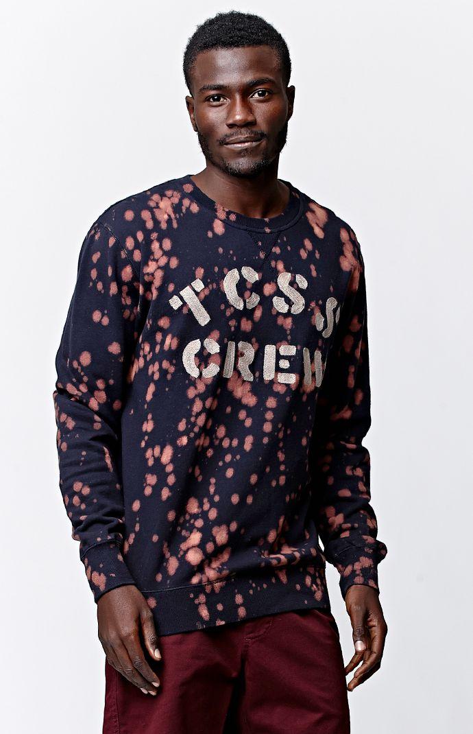 Tcss Acid Splotched Crew Sweatshirt