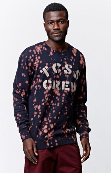 Tcss Acid Splotched Crew Sweatshirt
