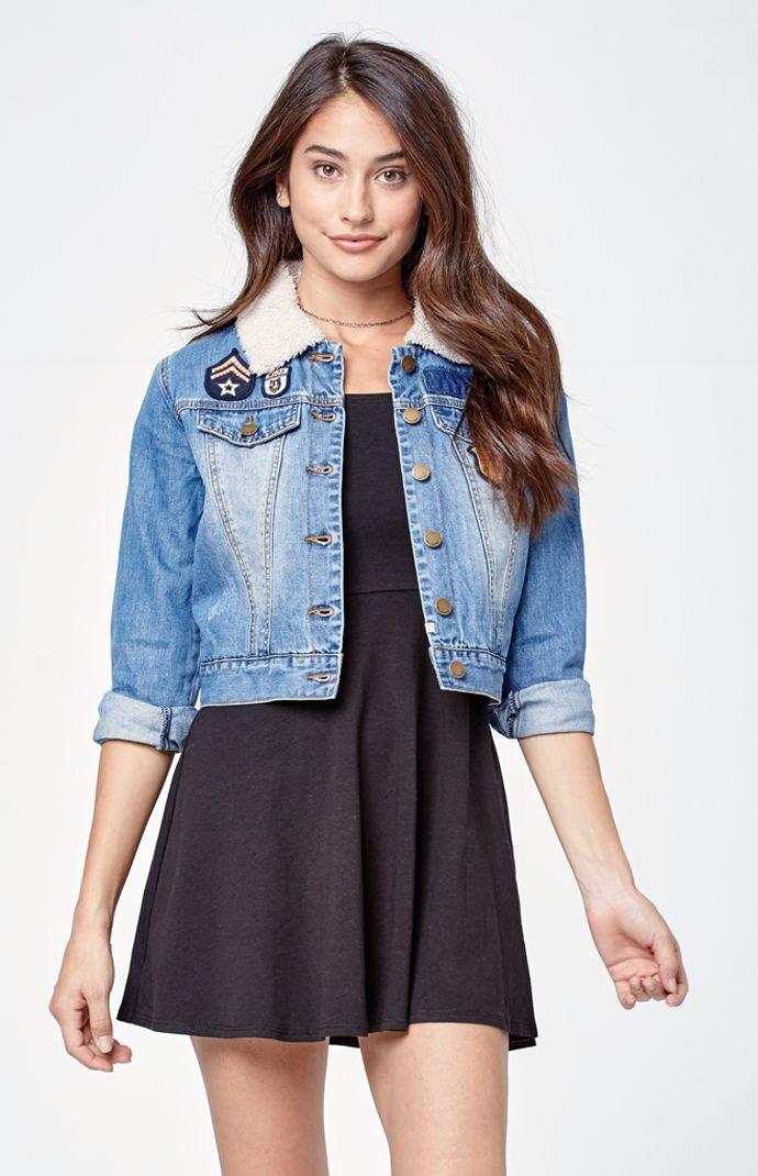 Billabong Patched Love Denim Jacket