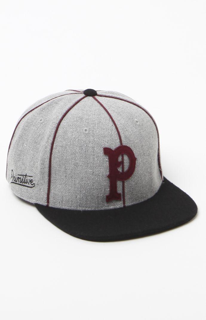Primitive Melton Era P Snapback Hat
