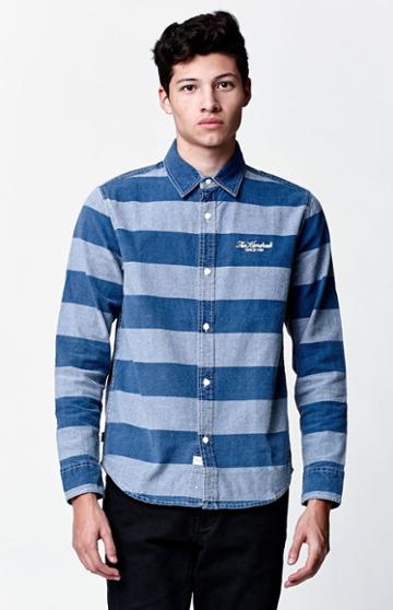 The Hundreds Towers Long Sleeve Button Up Shirt