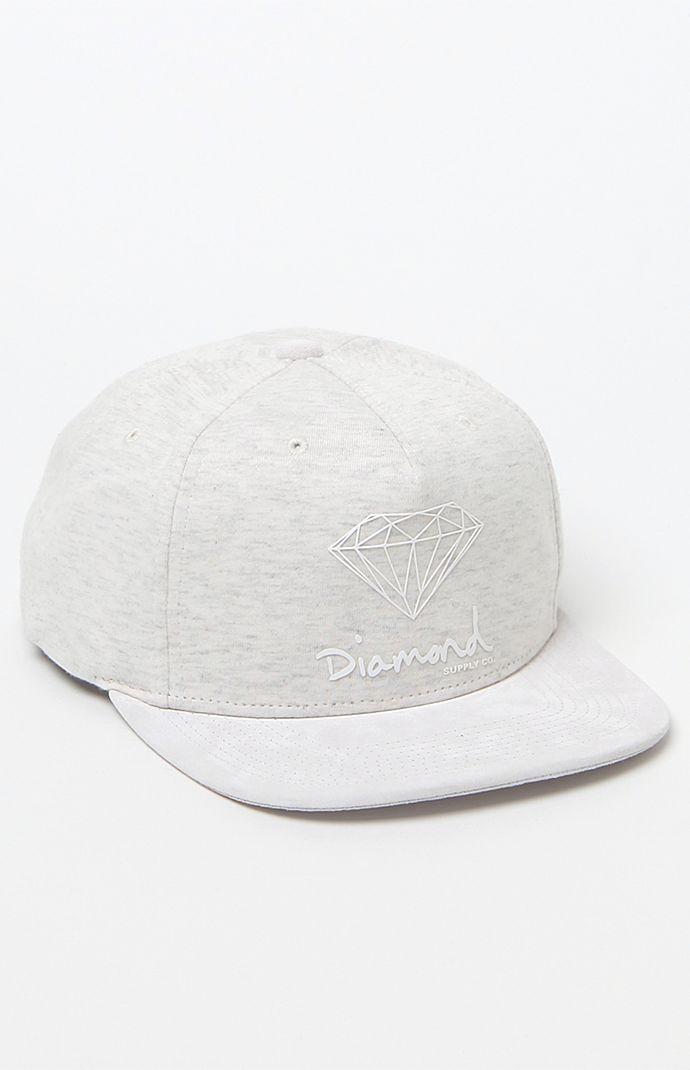 Diamond Supply Co Neutral Sign Snap Hat