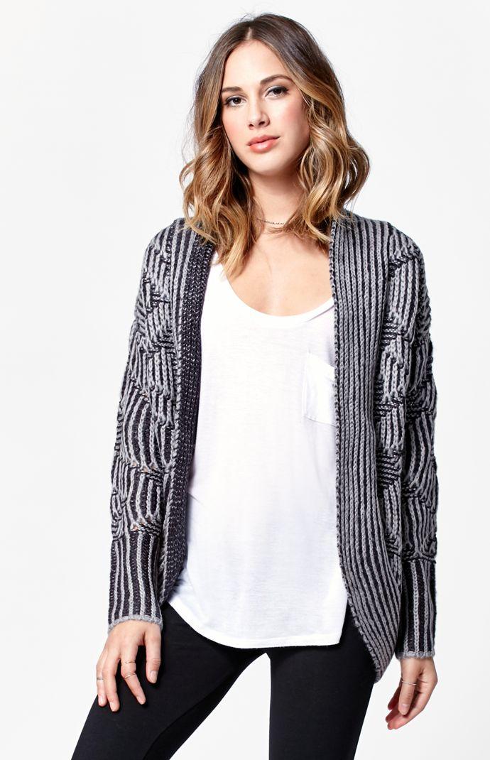 Element Jade Jacquard Cardigan