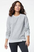 Diamond Supply Co Diamond Print Crew Neck Sweatshirt