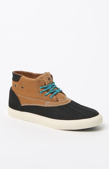 Diamond Supply Co Emerald Black & Tan Shoes