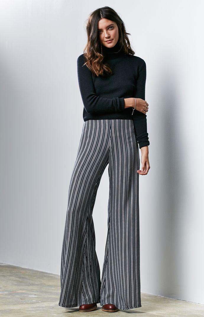 Faithfull The Brand Savista Stripe High-waisted Pants