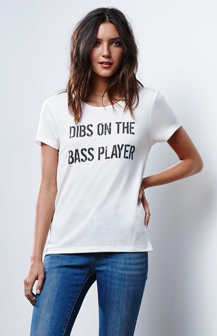Minkpink Dibs Crew Neck T-shirt