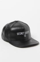 Vandal Secret Society Leather Strapback Hat
