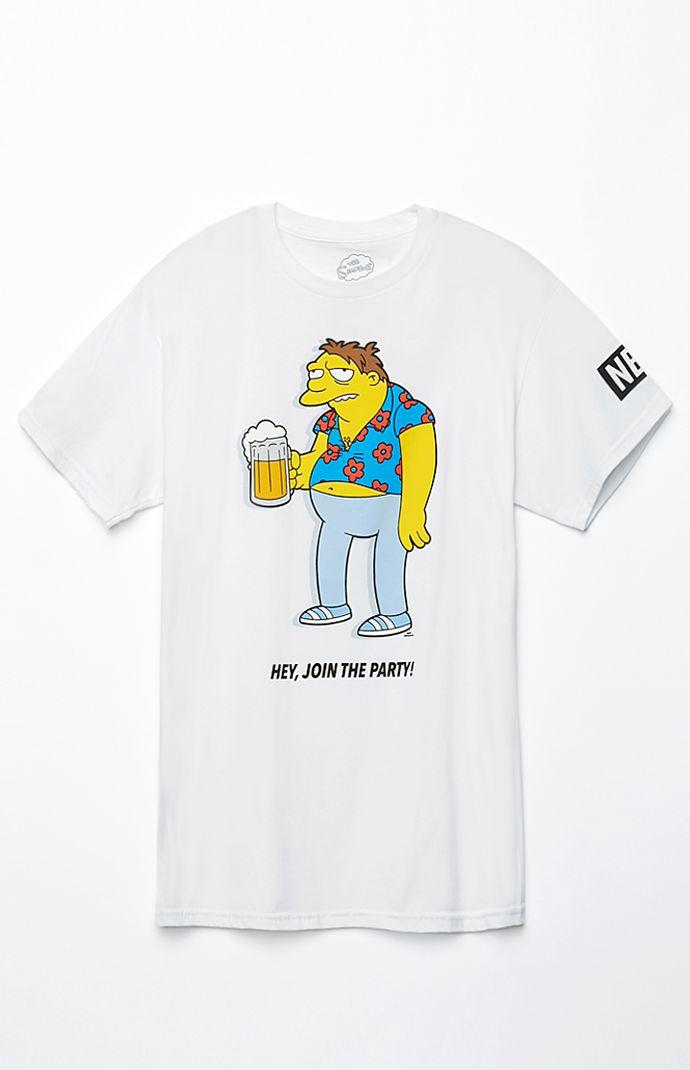 Neff X The Simpsons Join The Party T-shirt