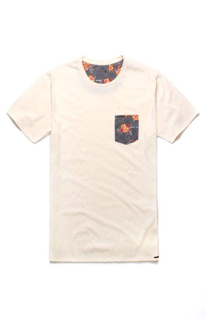 On The Byas Mens On The Byas Tee - On The Byas Todd Pocket Print Crew T-shirt
