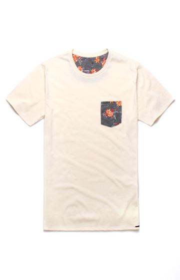 On The Byas Mens On The Byas Tee - On The Byas Todd Pocket Print Crew T-shirt