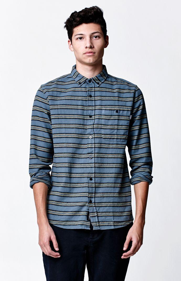 Ambig Medford Stripe Long Sleeve Button Up Shirt