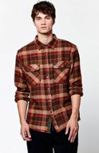 Brixton Weldon Plaid Long Sleeve Button Up Shirt